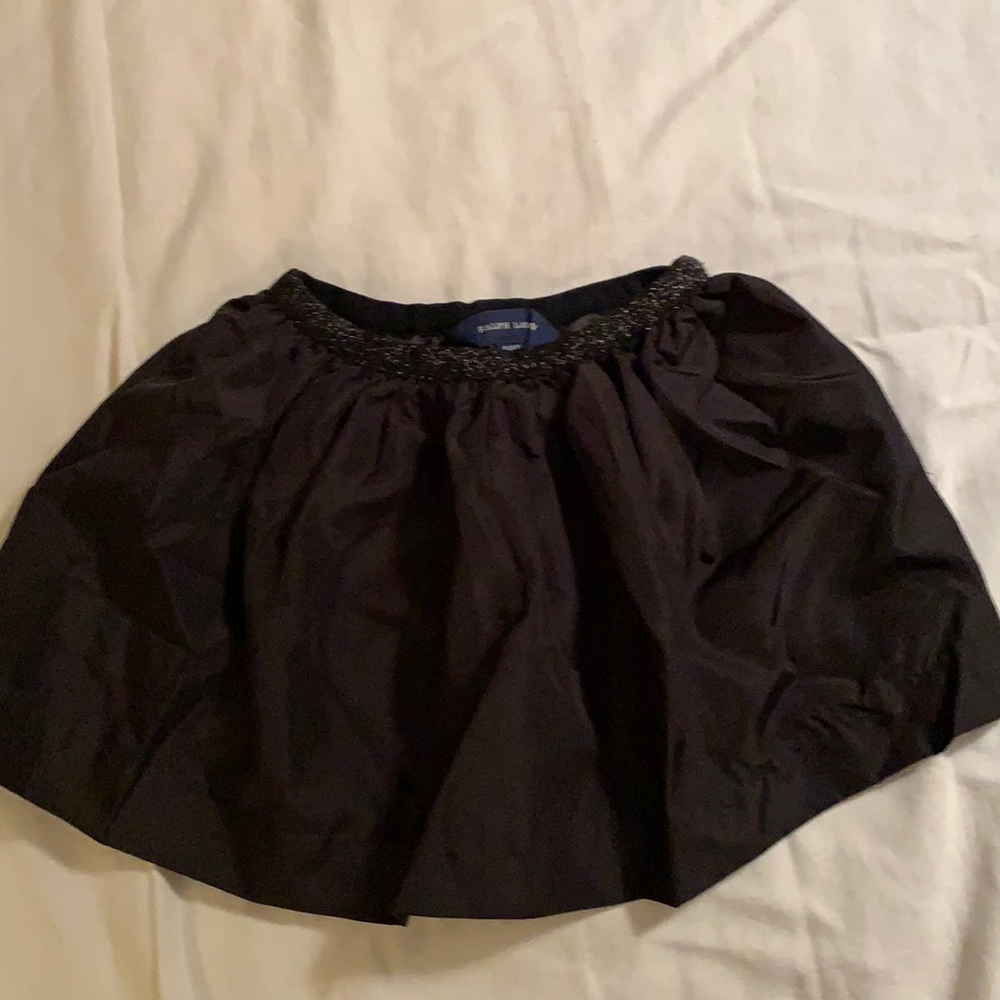 Ralph Lauren Taffeta Black Skirt Size 4/4T